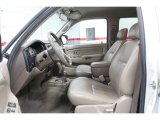 2001 Toyota Tacoma V6 TRD Double Cab 4x4 Oak Beige Interior