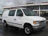 2001 Oxford White Ford E Series Van E250 Commercial #58364649