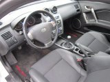 2008 Hyundai Tiburon GT GT Black Leather/Black Sport Grip Interior