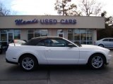 2010 Performance White Ford Mustang V6 Convertible #58364526