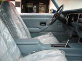 1978 Pontiac Firebird Trans Am Coupe Front Seat