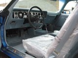1978 Pontiac Firebird Trans Am Coupe Front Seat