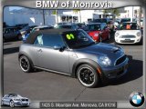 2009 Dark Silver Metallic Mini Cooper S Convertible #58364518