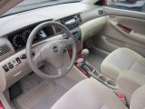 2006 Toyota Corolla LE Beige Interior