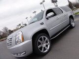 2012 Radiant Silver Metallic Cadillac Escalade ESV Luxury AWD #58364406