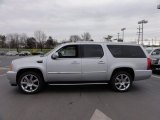 Radiant Silver Metallic Cadillac Escalade in 2012