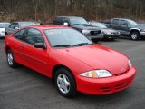 2002 Bright Red Chevrolet Cavalier Coupe #58396728