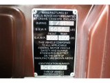 1981 Rolls-Royce Silver Spur  Info Tag