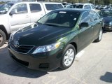 2011 Spruce Green Mica Toyota Camry LE #58397210