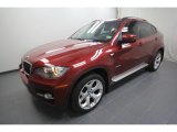 2008 BMW X6 Vermilion Red Metallic