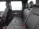 2012 Ford F250 Super Duty Lariat Crew Cab 4x4 Black Interior