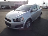 2012 Silver Ice Metallic Chevrolet Sonic LS Sedan #58396889