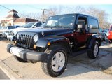 2010 Black Jeep Wrangler Sahara 4x4 #58397070