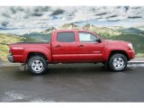 Barcelona Red Metallic Toyota Tacoma in 2012