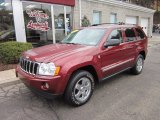 2007 Red Rock Crystal Pearl Jeep Grand Cherokee Limited 4x4 #58396851