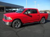 2012 Flame Red Dodge Ram 1500 Big Horn Crew Cab #58397050