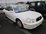 2002 Noble White Hyundai Sonata LX V6 #58396532