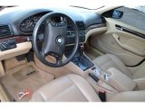 2003 BMW 3 Series 325xi Sedan Sand Interior