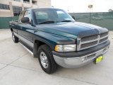 Emerald Green Pearl Dodge Ram 2500 in 1999