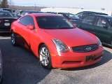 2004 Laser Red Infiniti G 35 Coupe #58448197