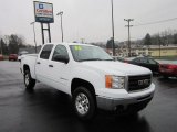 2008 Summit White GMC Sierra 1500 SLE Crew Cab 4x4 #58448187
