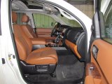 2010 Toyota Sequoia Platinum Red Rock Interior