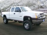 2003 Summit White Chevrolet Silverado 2500HD LS Extended Cab 4x4 #58448108