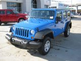 2012 Cosmos Blue Jeep Wrangler Unlimited Sport 4x4 #58447850