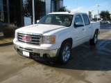 2012 White Diamond Tricoat GMC Sierra 1500 SLT Crew Cab 4x4 #58447848