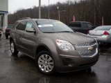 2010 Mocha Steel Metallic Chevrolet Equinox LT AWD #58447509