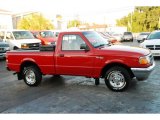 1997 Bright Red Ford Ranger XLT Regular Cab #58447830