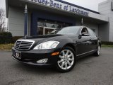 2008 Majestic Black Metallic Mercedes-Benz S 550 4Matic Sedan #58448013