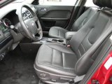 2009 Ford Fusion SEL V6 AWD Charcoal Black Interior