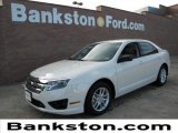 2012 White Suede Ford Fusion S #58447419