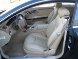 2009 Mercedes-Benz CL 550 4Matic Cashmere/Savanna Interior