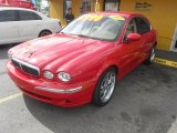 2003 Phoenix Red Jaguar X-Type 2.5 #58448009