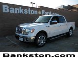 2011 White Platinum Metallic Tri-Coat Ford F150 Lariat SuperCrew #58447415