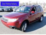 2009 Camellia Red Pearl Subaru Forester 2.5 X Limited #58447403