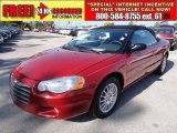2006 Inferno Red Crystal Pearl Chrysler Sebring Touring Convertible #58447987