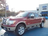 2012 Red Candy Metallic Ford F150 Lariat SuperCrew 4x4 #58501434