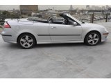 Silver Metallic Saab 9-3 in 2006