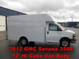 2012 Summit White GMC Savana Cutaway 3500 Commercial Moving Truck #58501917