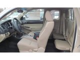 2012 Toyota Tacoma SR5 Prerunner Access cab Sand Beige Interior