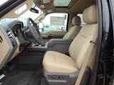 2012 Ford F250 Super Duty Lariat Crew Cab 4x4 Adobe Interior