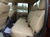 2012 Ford F250 Super Duty Lariat Crew Cab 4x4 Adobe Interior