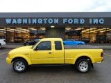 2002 Chrome Yellow Ford Ranger Edge SuperCab 4x4 #58501617