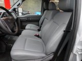 2011 Ford F350 Super Duty XL Crew Cab 4x4 Dually Steel Interior