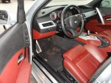 2006 BMW M5  Indianapolis Red Interior