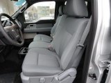 2011 Ford F150 XL SuperCrew 4x4 Steel Gray Interior