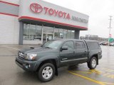 2009 Timberland Green Mica Toyota Tacoma V6 TRD Sport Double Cab 4x4 #58501468